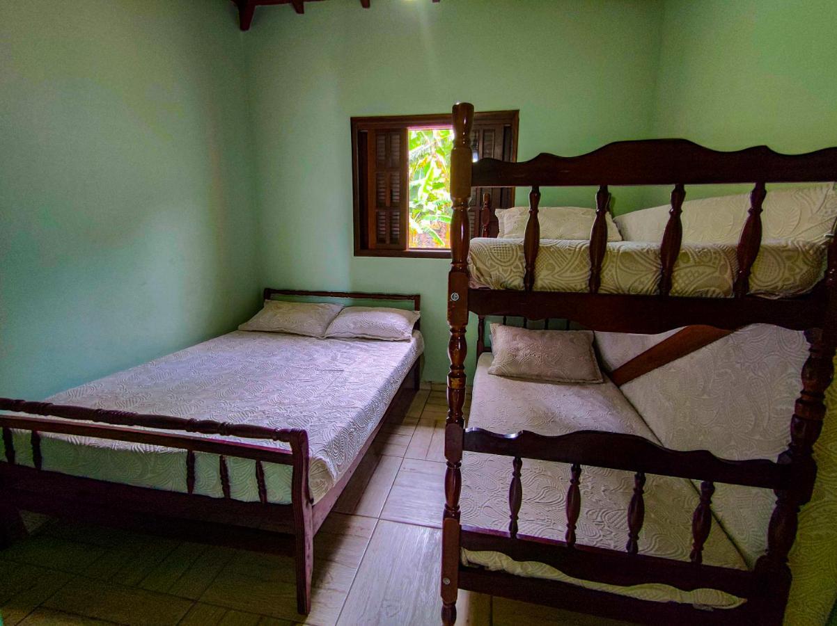 Ilhabela - Casa Praia Curral 2 Dormitorios, Ar-Condicionado, Wi-Fi, Garagem Dış mekan fotoğraf