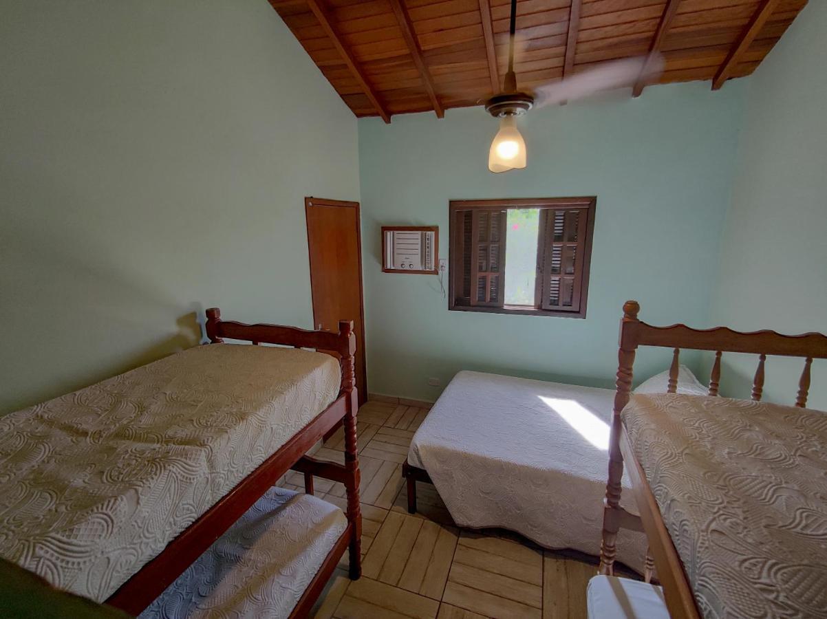 Ilhabela - Casa Praia Curral 2 Dormitorios, Ar-Condicionado, Wi-Fi, Garagem Dış mekan fotoğraf