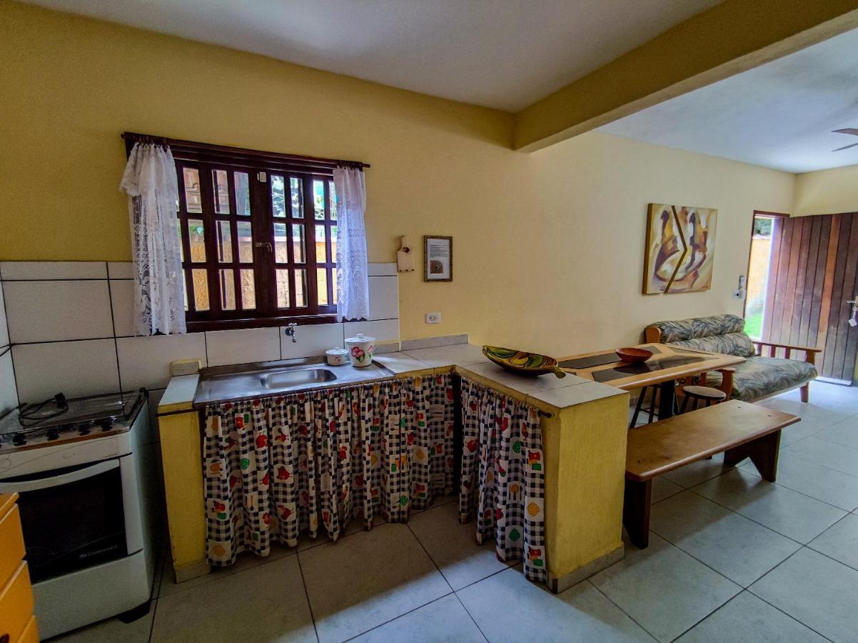 Ilhabela - Casa Praia Curral 2 Dormitorios, Ar-Condicionado, Wi-Fi, Garagem Dış mekan fotoğraf